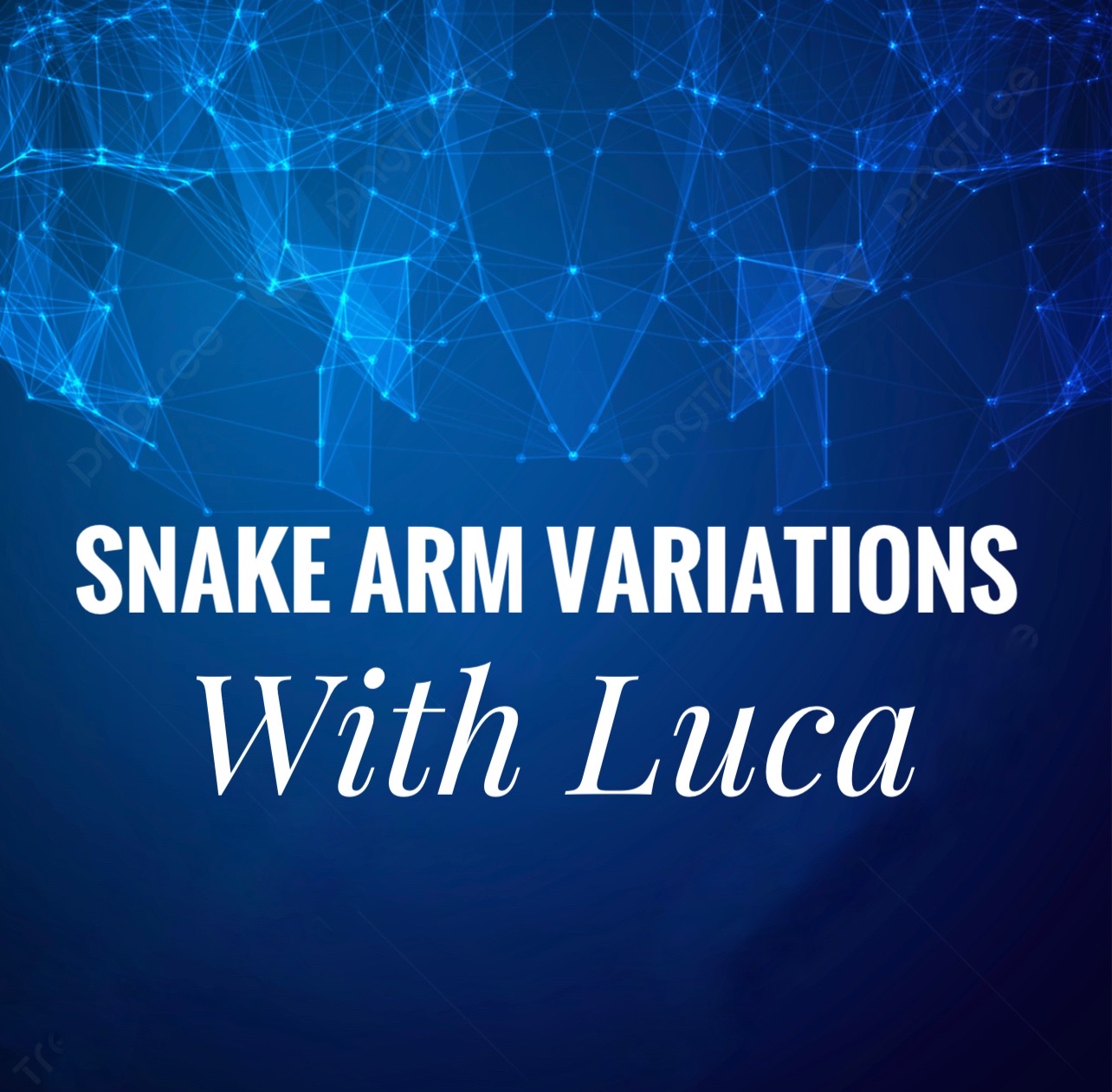 Snake arm variations with Luca